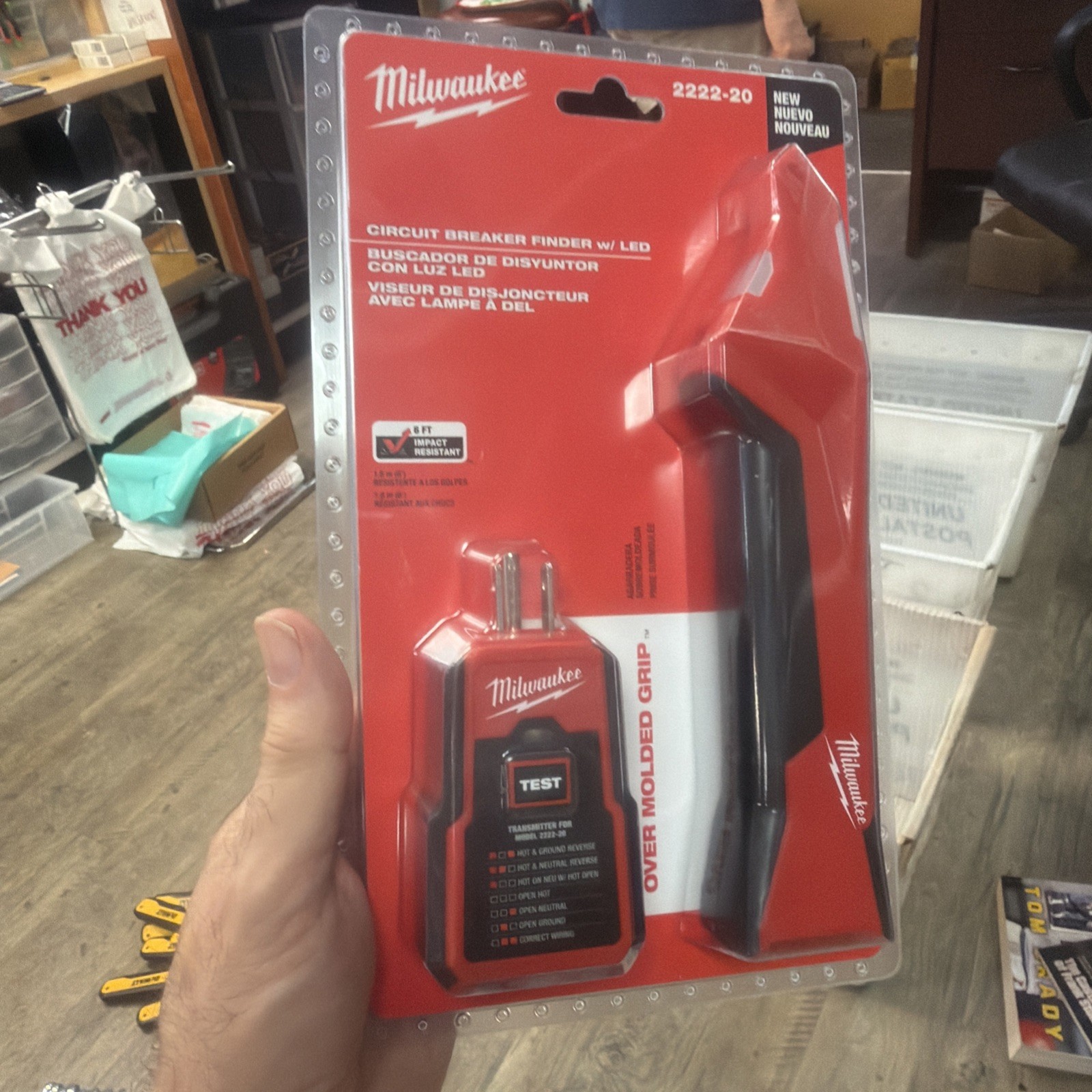 Milwaukee 2222-20 Circuit Breaker Finder with LED BRAND NEW
