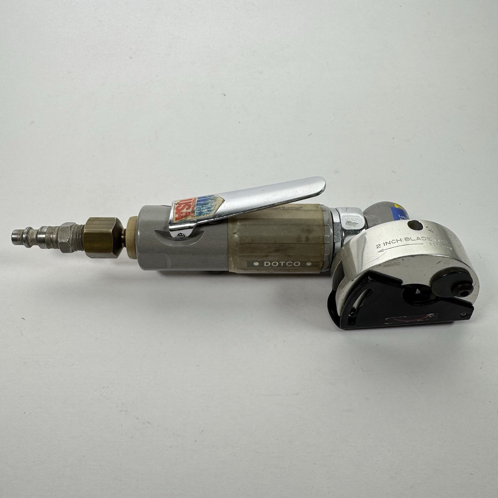 Dotco Pneumatic 2” Right Angle Air Cutoff Tool 20,000 RPM Industrial USA