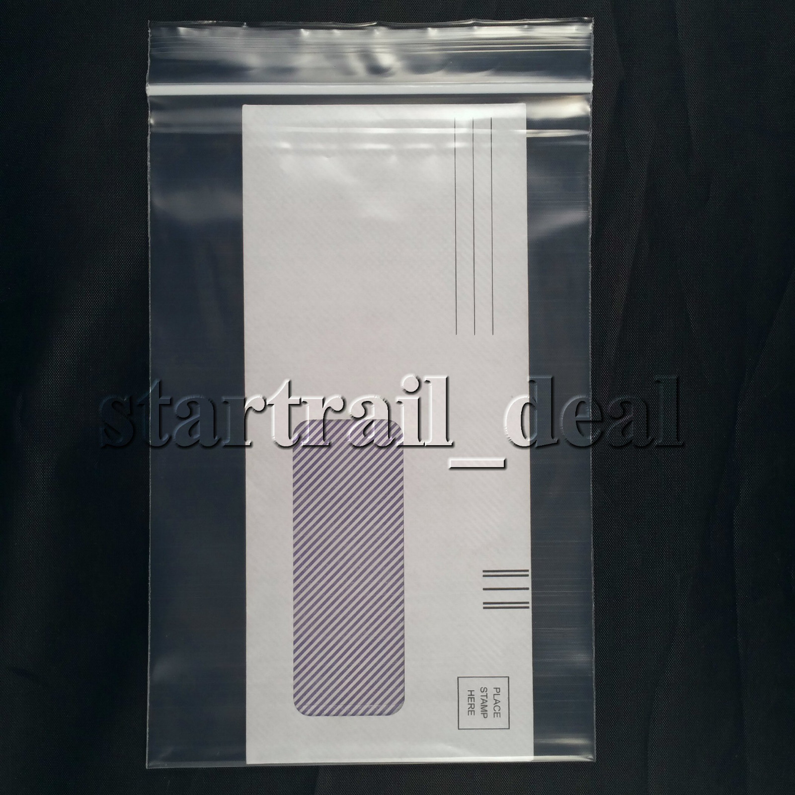 100 Clear 7 x 10″ 2 Mil Reclosable Resealable Storage Zipper Poly Plastic Bags