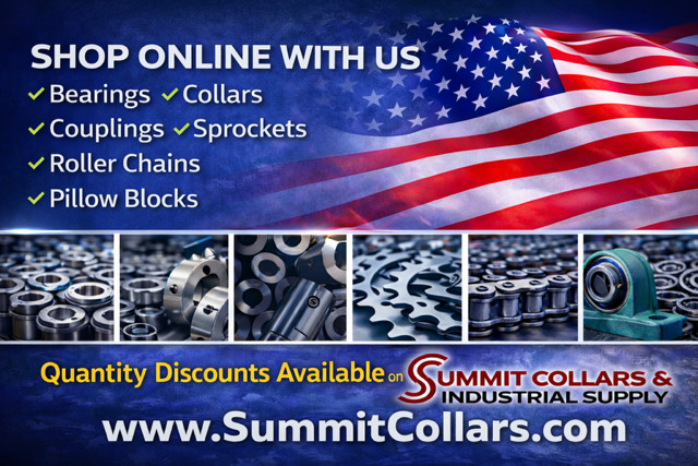 Face Mounted Shaft Collars/ Hub Mount Shaft Collar Couplings Alum or Steel