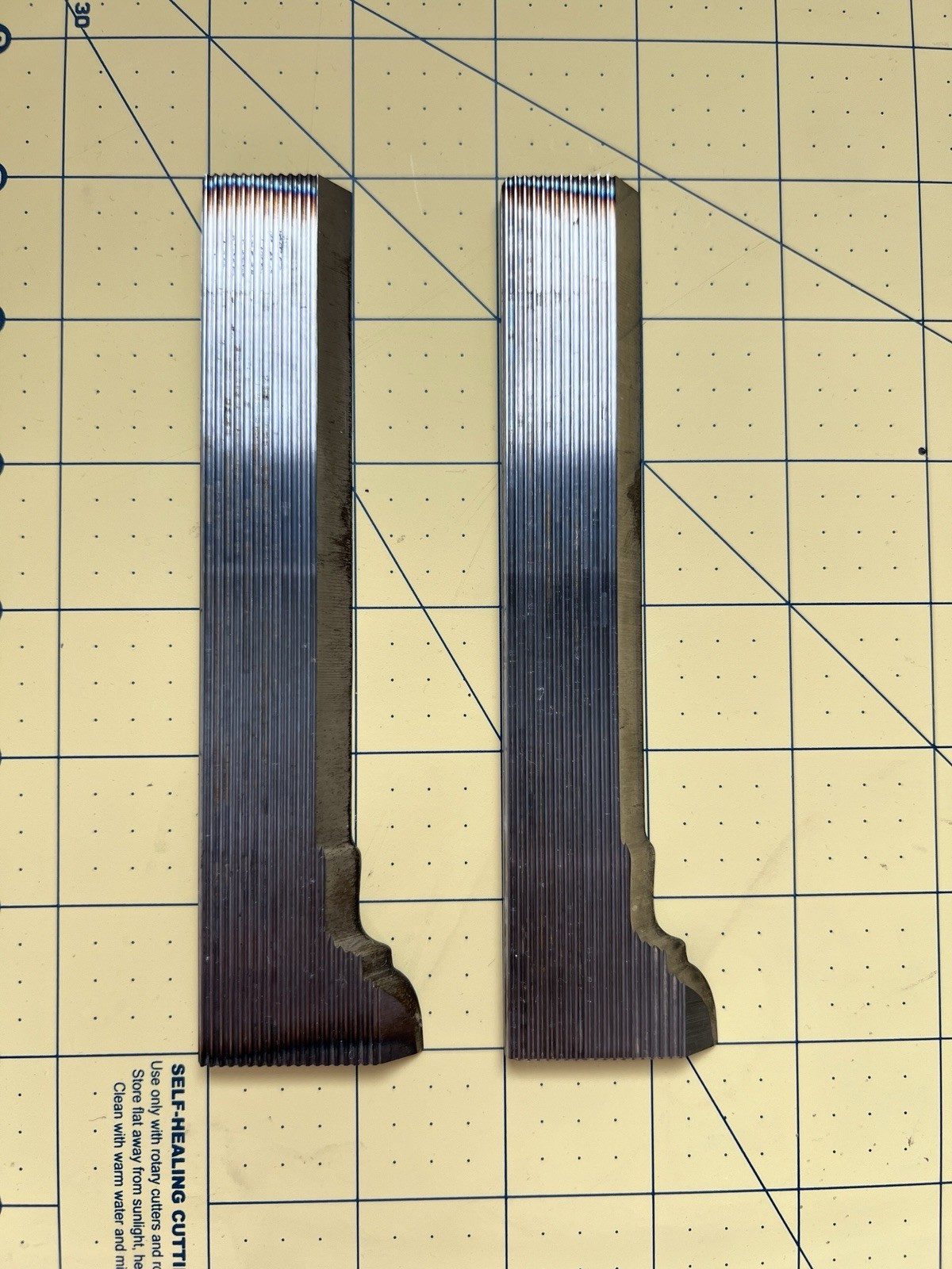 2 Value Edge Corrugated Cutting M2 HSS Moulder Shaper Wisconsin Knife Work USA