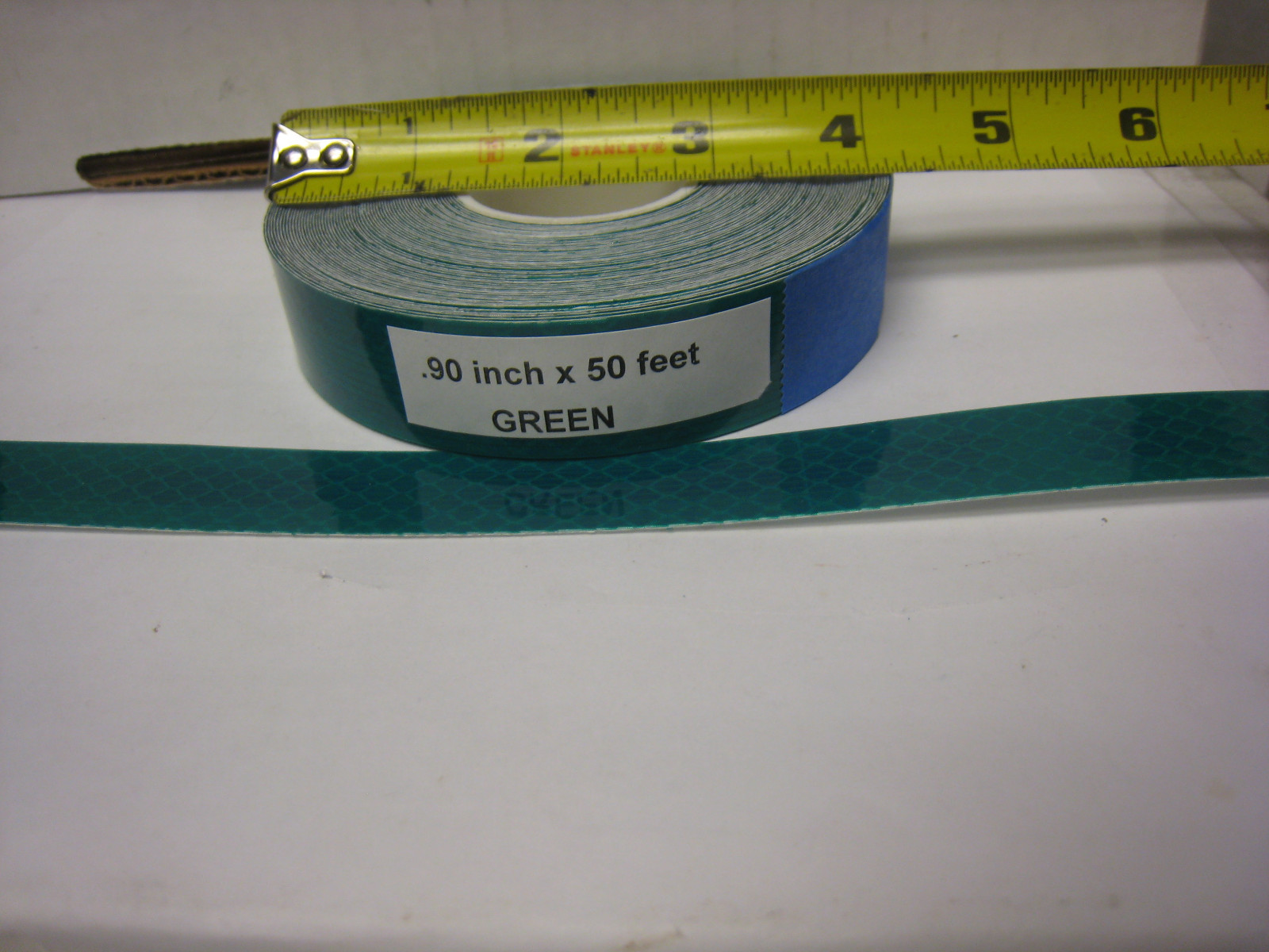 .90″ x 50 FEET HUNTER GREEN REFLECTIVE CONSPICUITY TAPE CUSTOM CUT