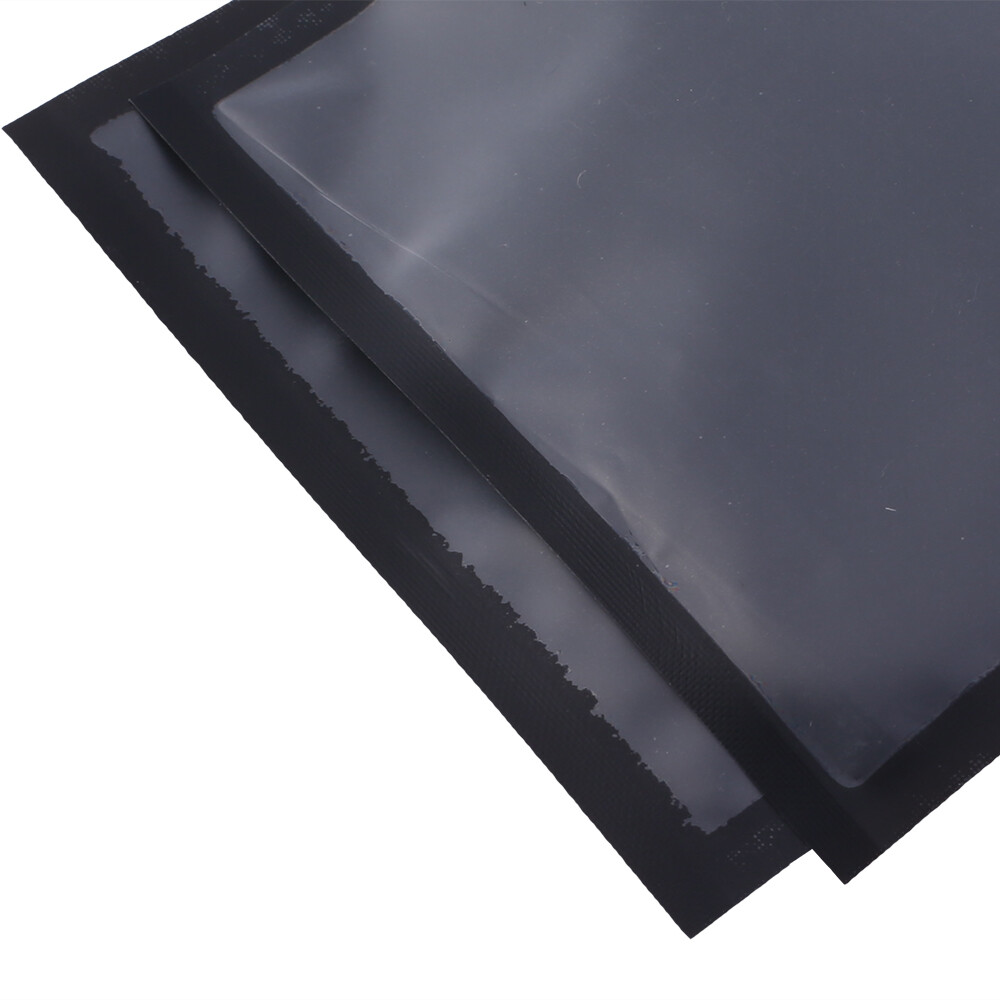 QQ Studio 10x18cm Black Food Safe QuickQlick™ Flat Candy Bag with Hang Hole