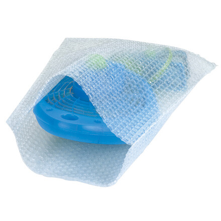 Flush Cut Bubble Pouches, 4×6″, 1000/Case, Compact and Secure Packaging