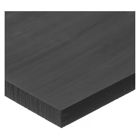 Zoro Select Ps-Nyl-Ms-38 Black Nylon 6/6 Nylon Bar 24″ L X 1/2″ W X 1″ Thick,
