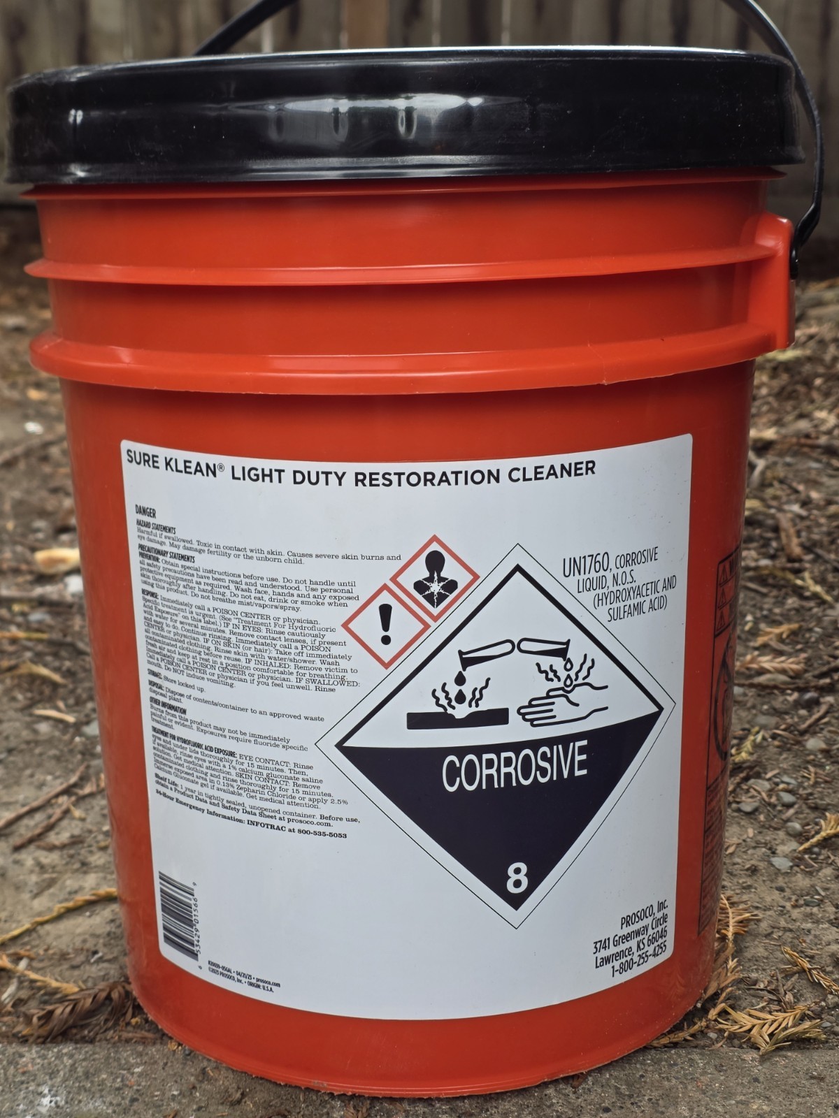 PROSOCO Sure Klean Light Duty Restoration Cleaner for Masonry/Glass
