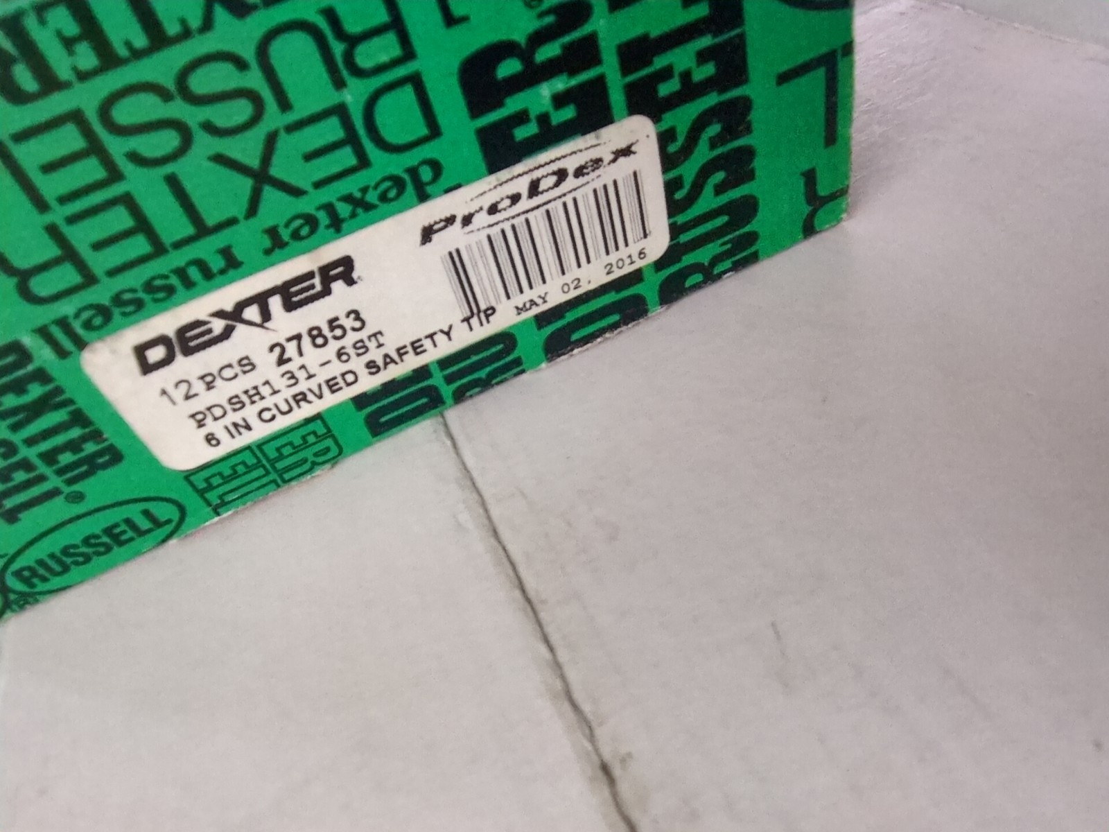 Dexter Russell Prodex PDSH131 6″ Curved Semi-Flex Boning Knife Safety Tip 27853