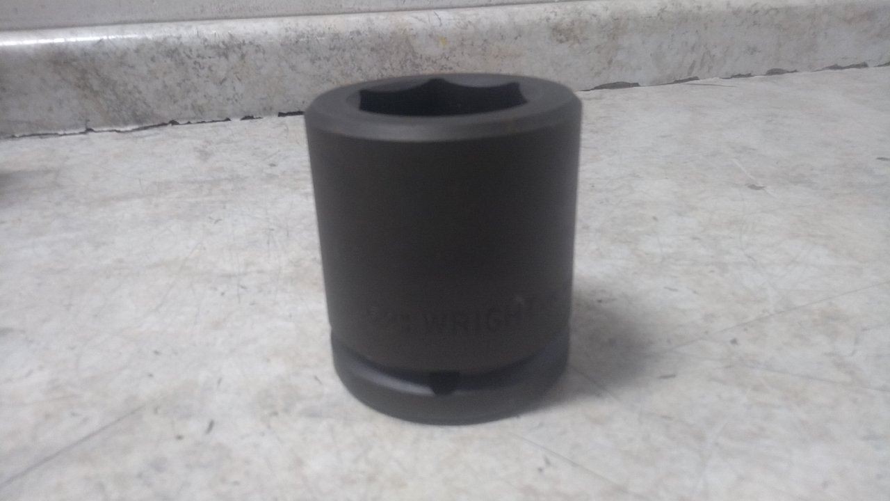 Wright 848-52MM 52mm Socket Size 1-1/2 In Drive Size Metric Impact Socket
