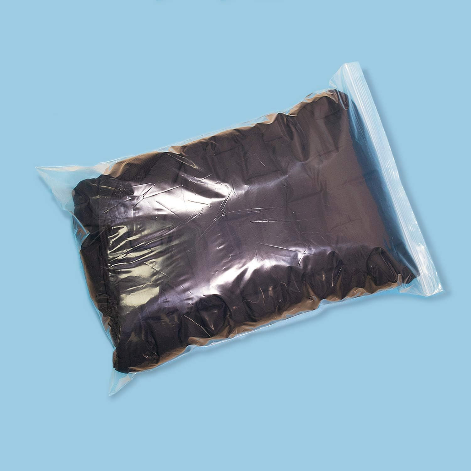 – 500 Count – 13″ X 15″ Clear Reclosable Zip Plastic Poly Bags – 2 Gallon Zip Ba