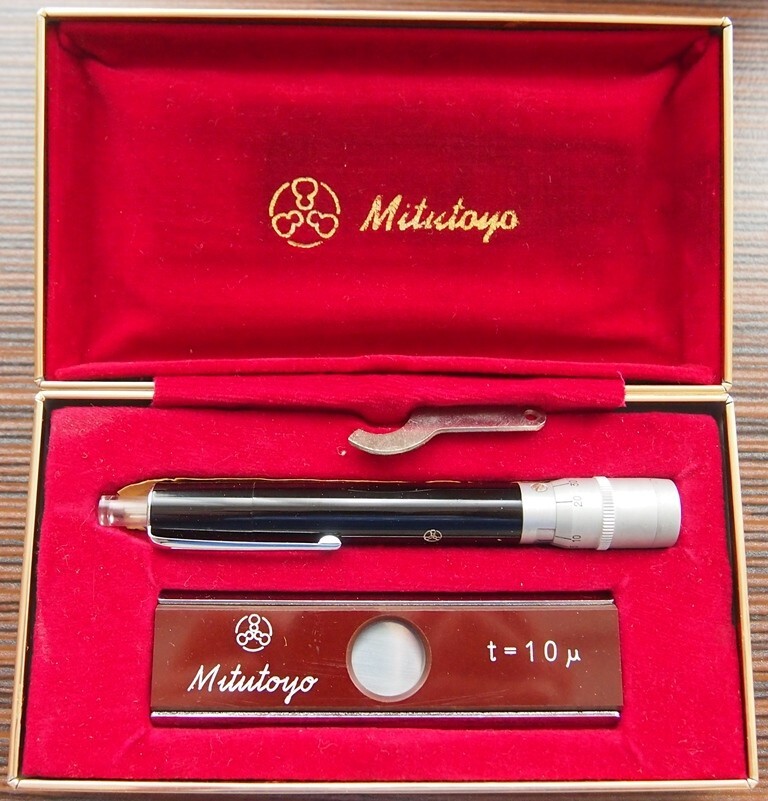 Mitutoyo 179-101 PT-N1 Pocket Thickness Meter, rare item