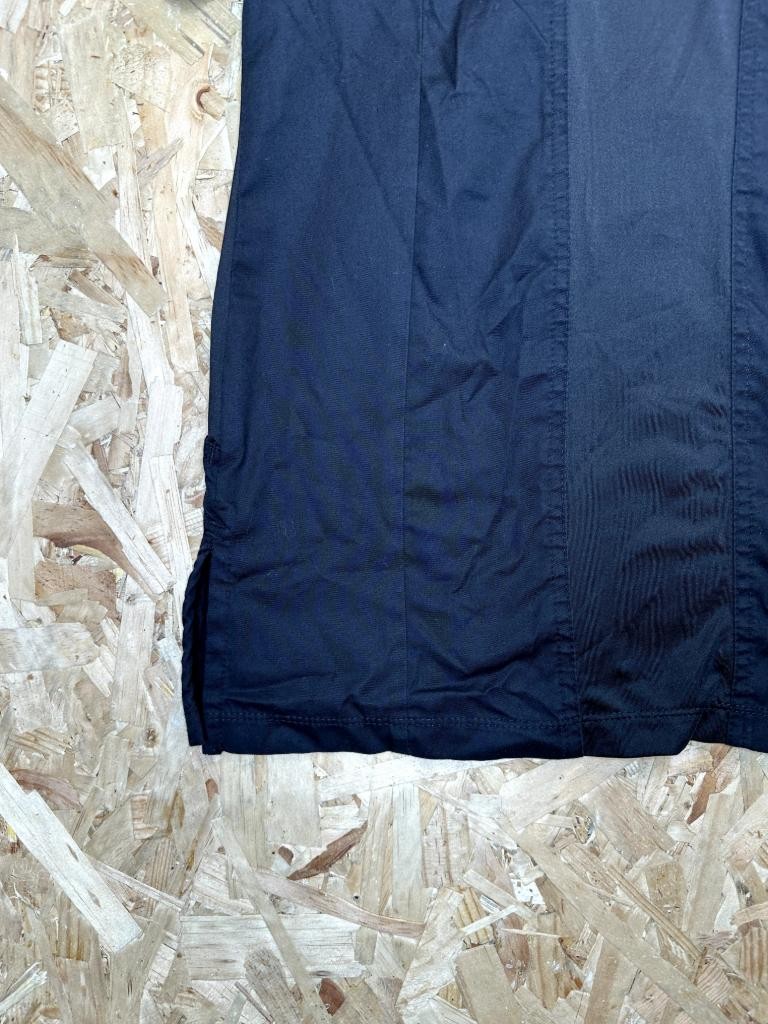 Chef Works Womens Black Short Sleeve Chef Coat Jacket Size Small Snap Front