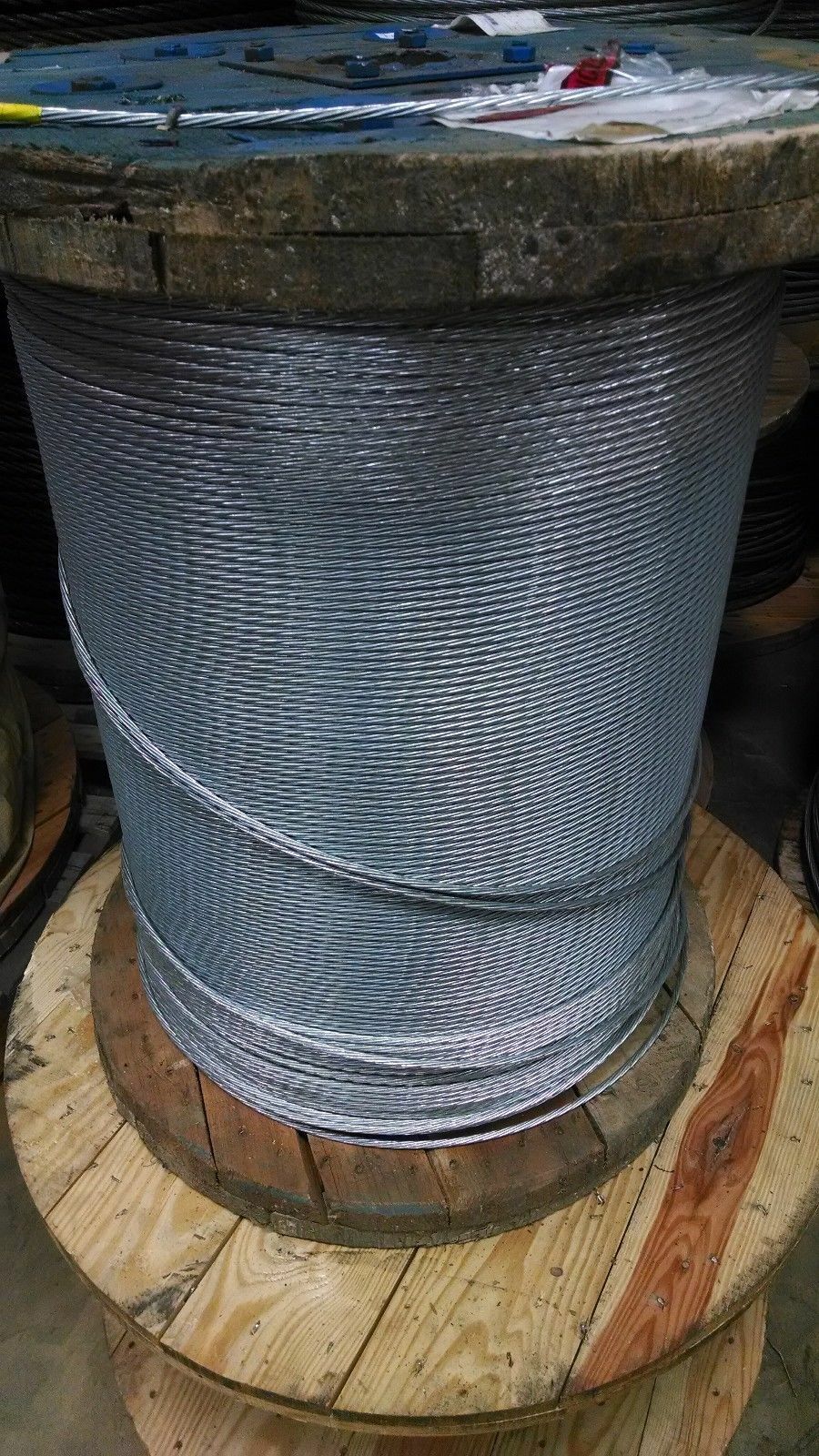 1/4″ Galvanized Steel Strand Cable Guy Wire 1×7 EHS (1000 Feet)