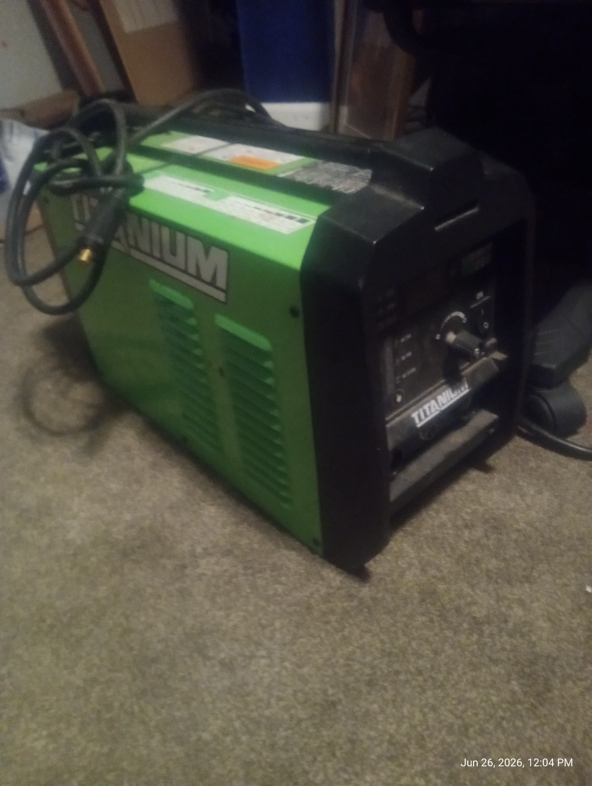 Titanium TIG 200 AC/DC Inverter TIG Welder for Steel, Medium Industrial Class