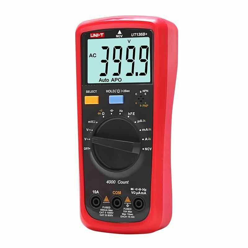 UNI-T UT136B+ Digital Multimeter Long Battery Service Life NCV Tester✦Kd