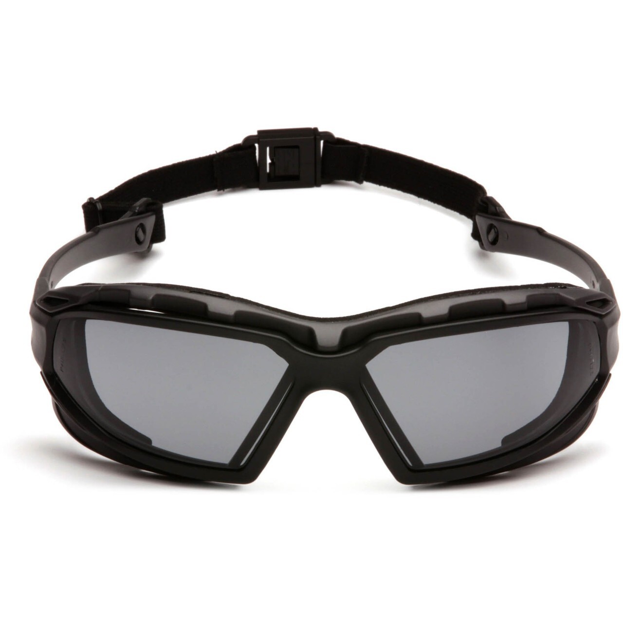 Highlander Foam Lined Motorcycle SUNGLASSES GRAY AF Work Safety Glasses ANSI Z87