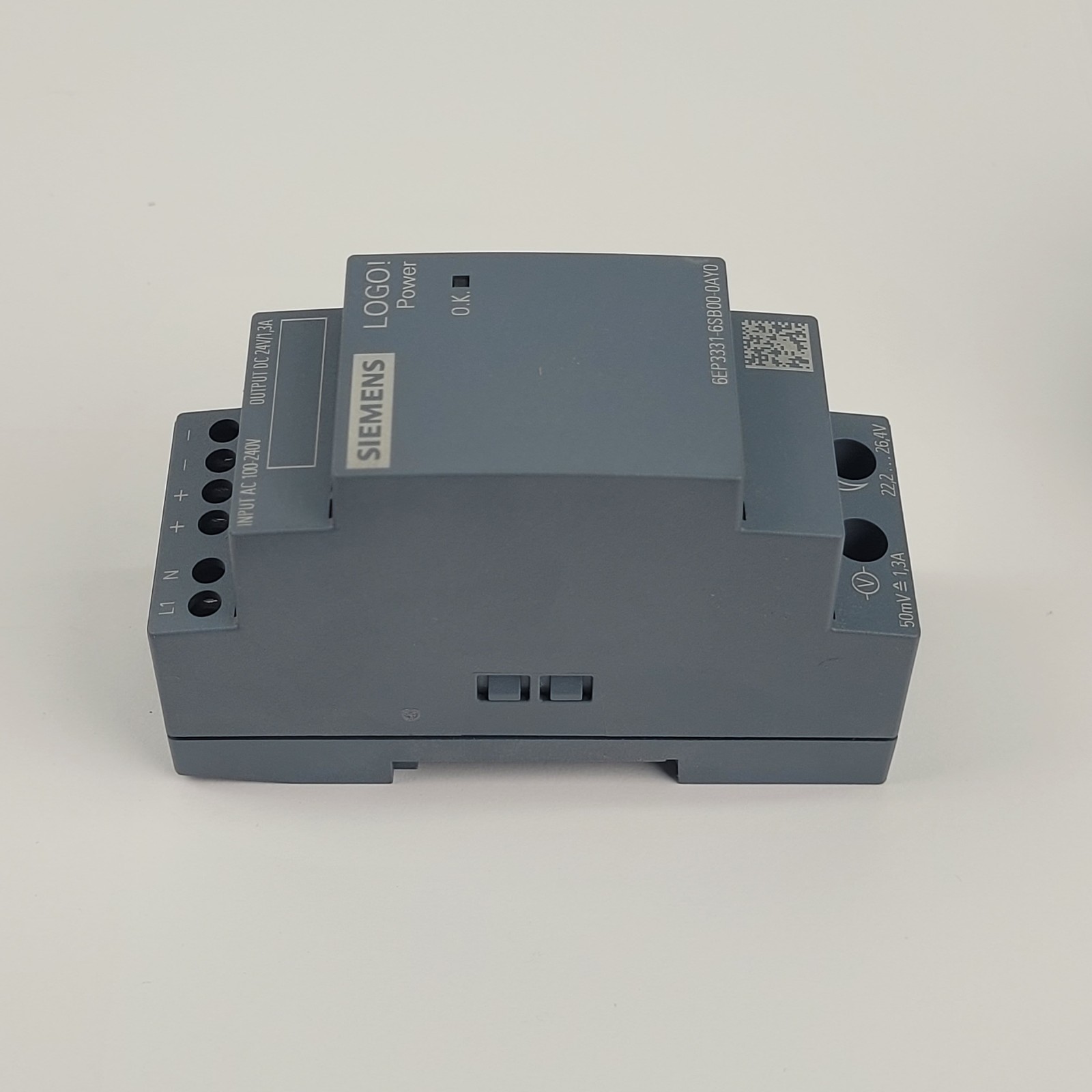 Siemens 6EP3331-6SB00-0AY0 Power Supply, 100-240VAC, 24VDC – NEW