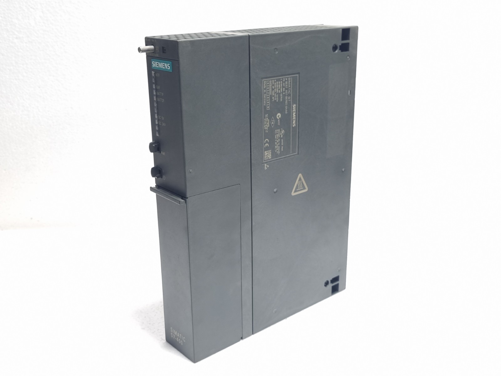 Siemens Simatic S7-400 PS407 6ES7 407-0KR02-0AA0 Power Supply Module 120-230V