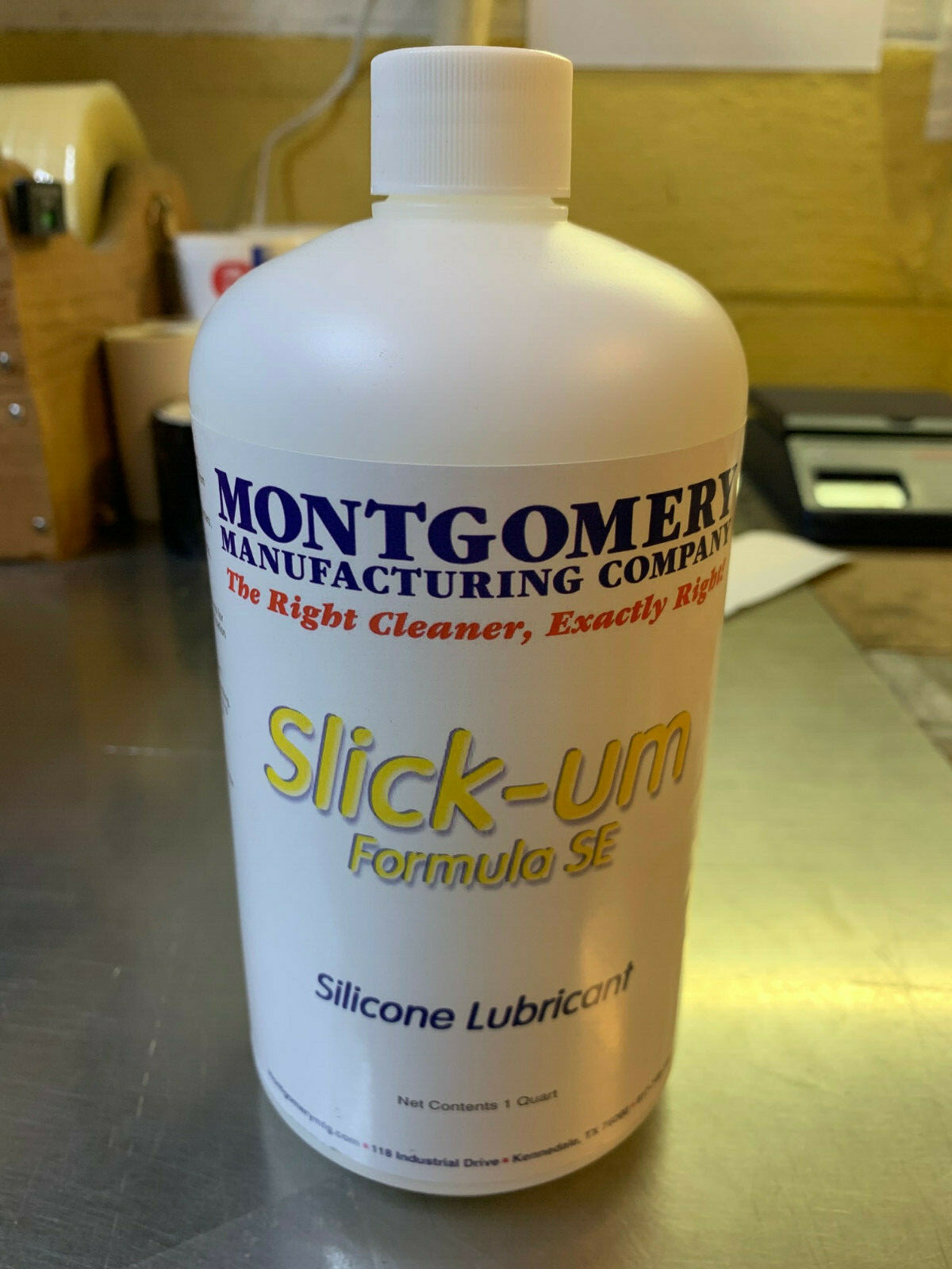 1 QUART Food Grade Slick-um Formula SE Silicone Lubricant Brand New Free Shippin