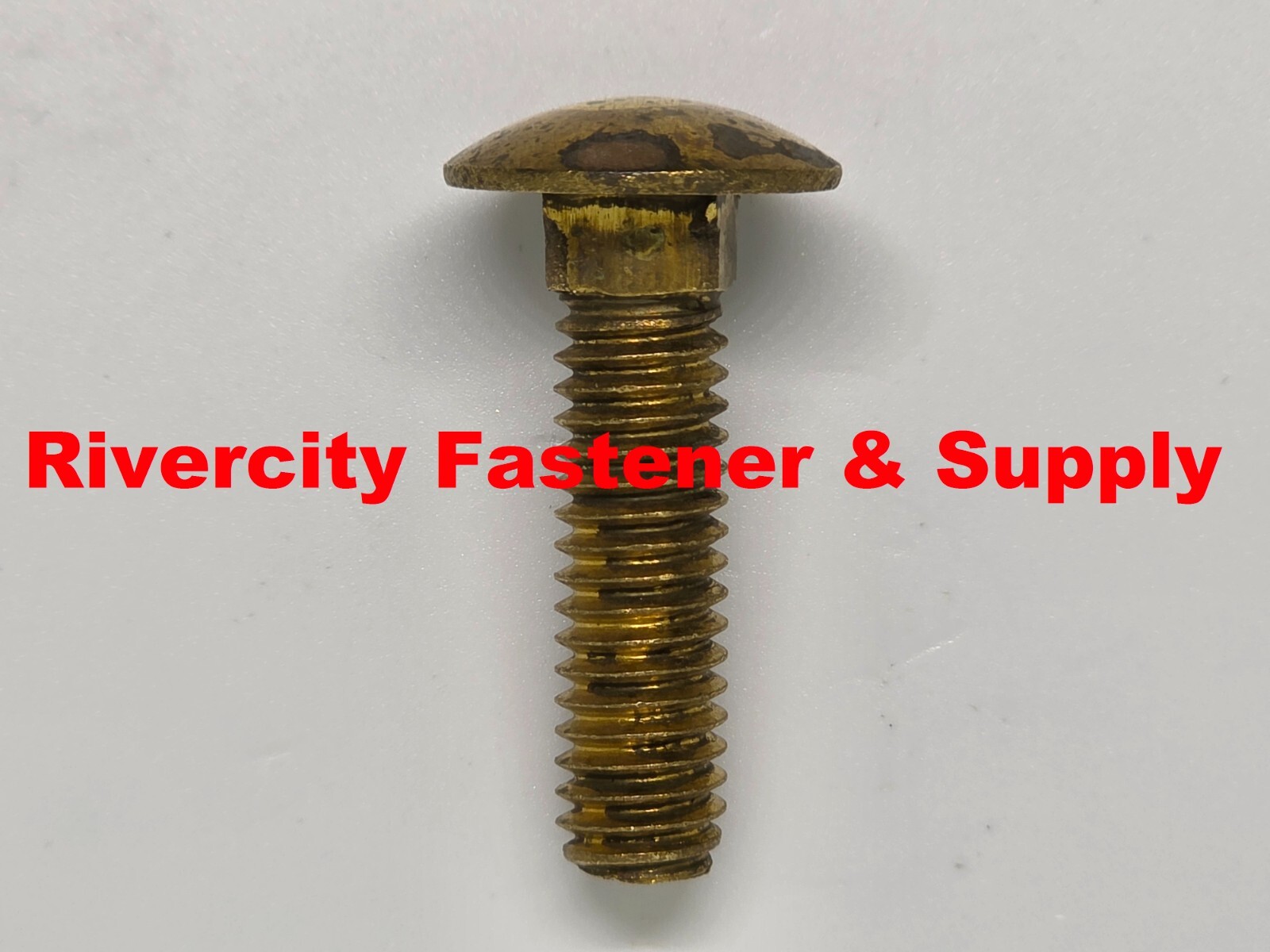 5/16-18×1-1/4 Brass Carriage Bolts 5/16×18 x 1-1/4″ Screws 5/16 x 18 x 1-1/4