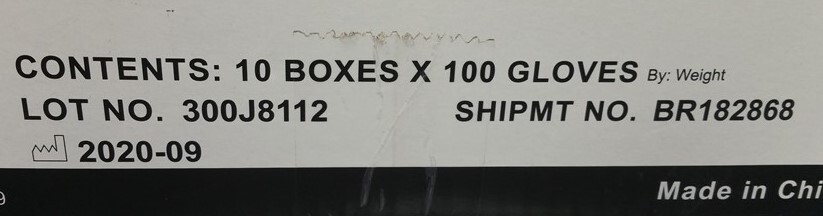 (1000 Gloves) AMMEX GPX3 Industrial Latex-Free Vinyl Glove EXTRA LARGE