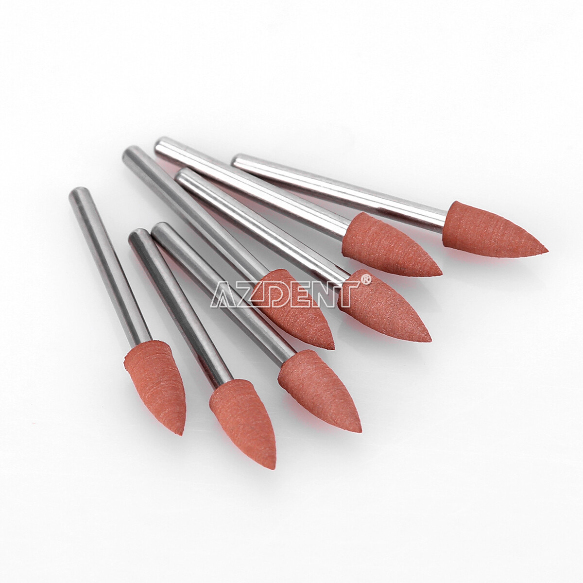 Dental Brownie Polishers Friction Grip FG Burs Mini Points 1.6mm AZDENT 12pc/Bo