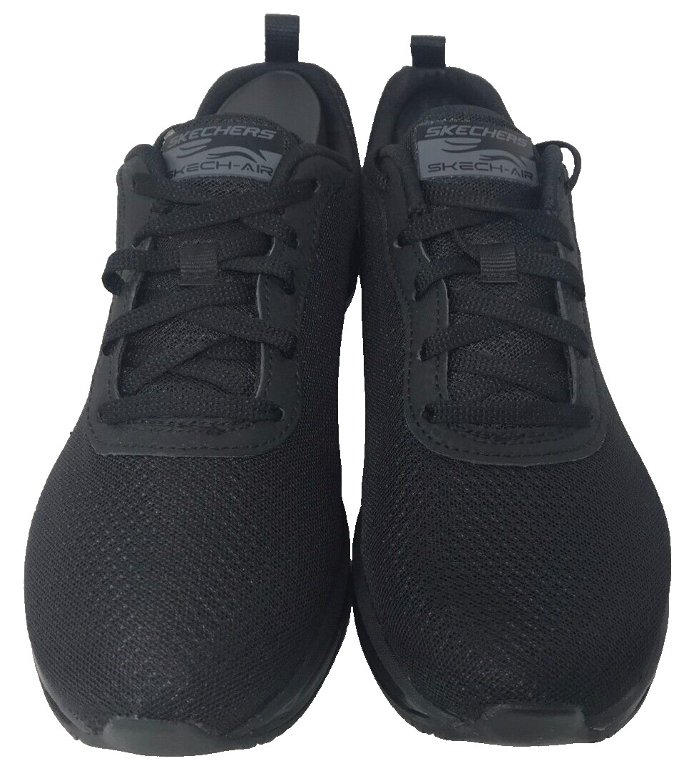 Skechers Women’s Work Relaxed Fit Skech Air SR Lace Up Shoes Black Size:10 180F