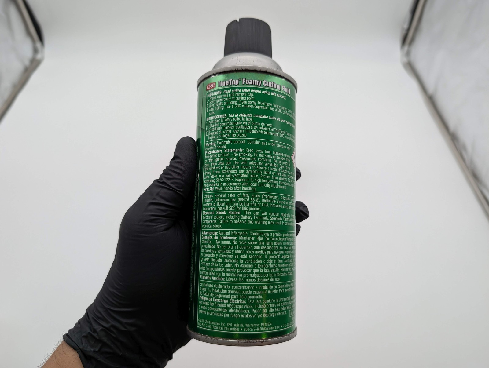 CRC #03410 TrueTap Foaming Amber Cutting Fluid 16 Oz Aersol Cans Pack of 3