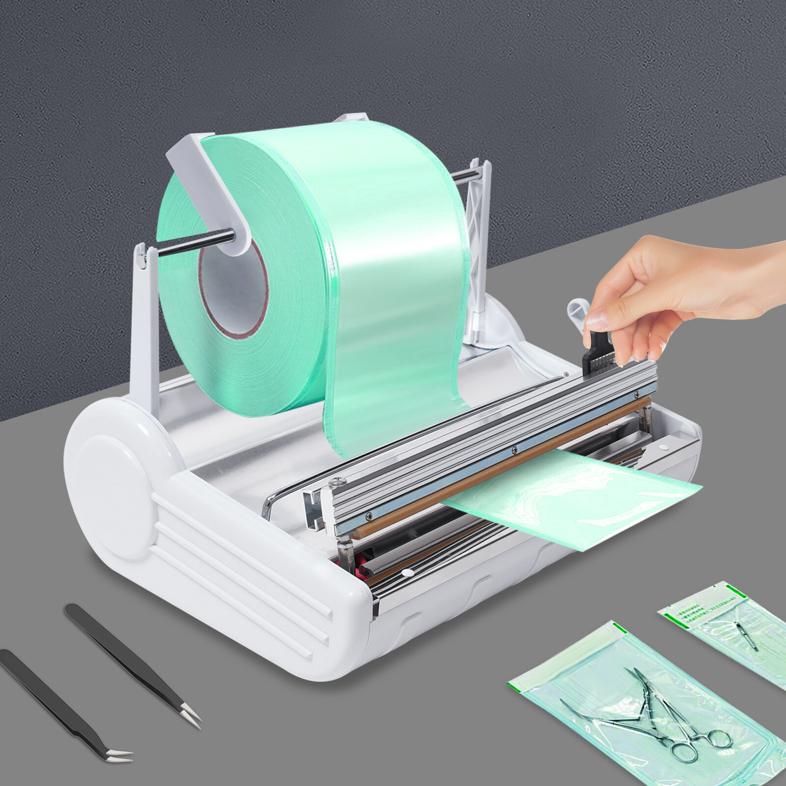 Sterilization Sealing Machine for Dental & Medical Use – 110V Automatic Sealer