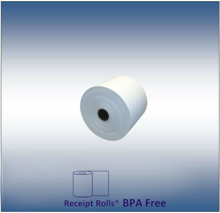 2 1/4″ x 230′ BPA Free Thermal Paper Receipt Cash Register Rolls – 50 Rolls/Case
