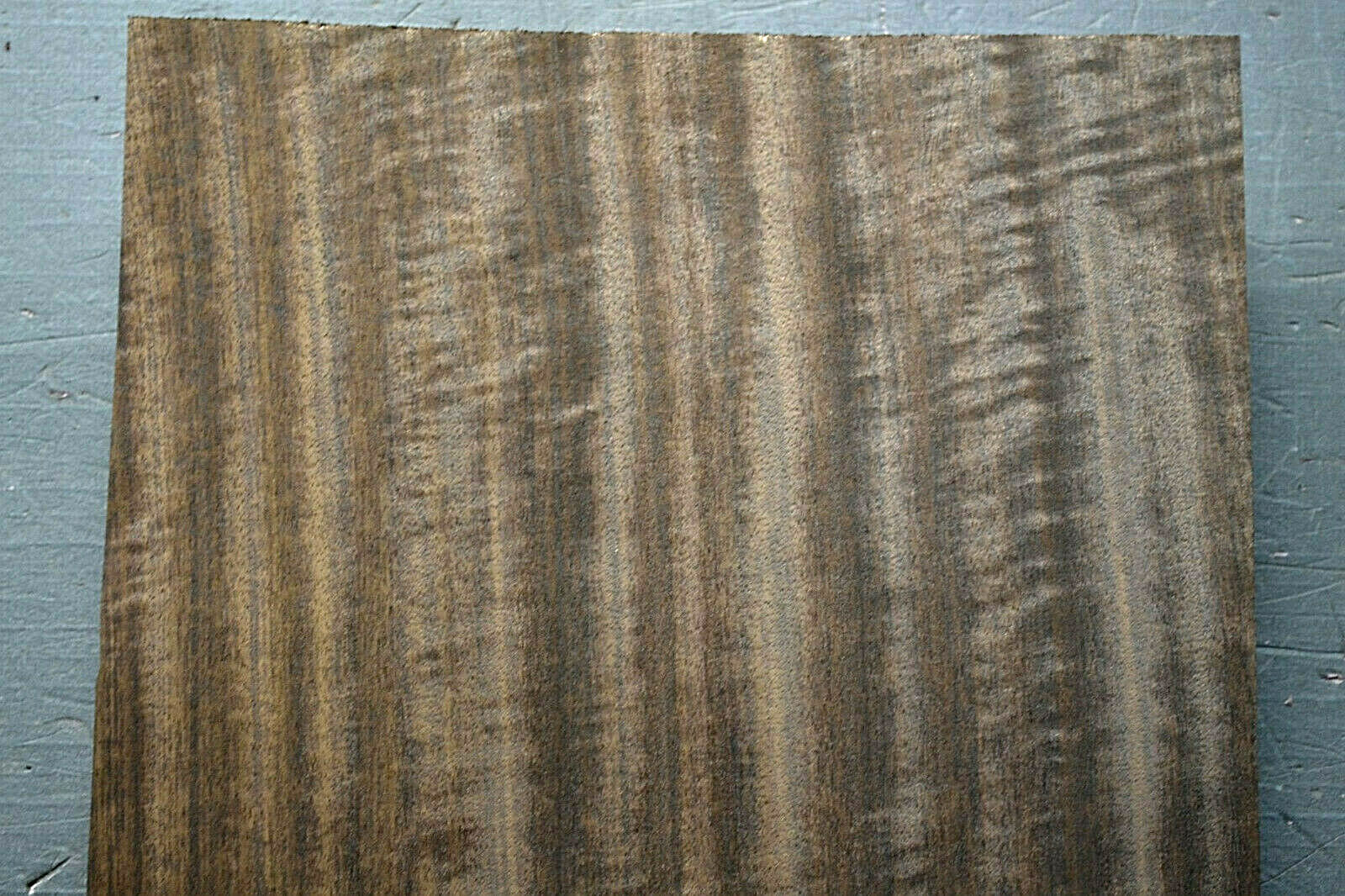 Fumed Etimoe Raw Wood Veneer Sheets 9.5 x 29 inches 1/42nd I4682-67