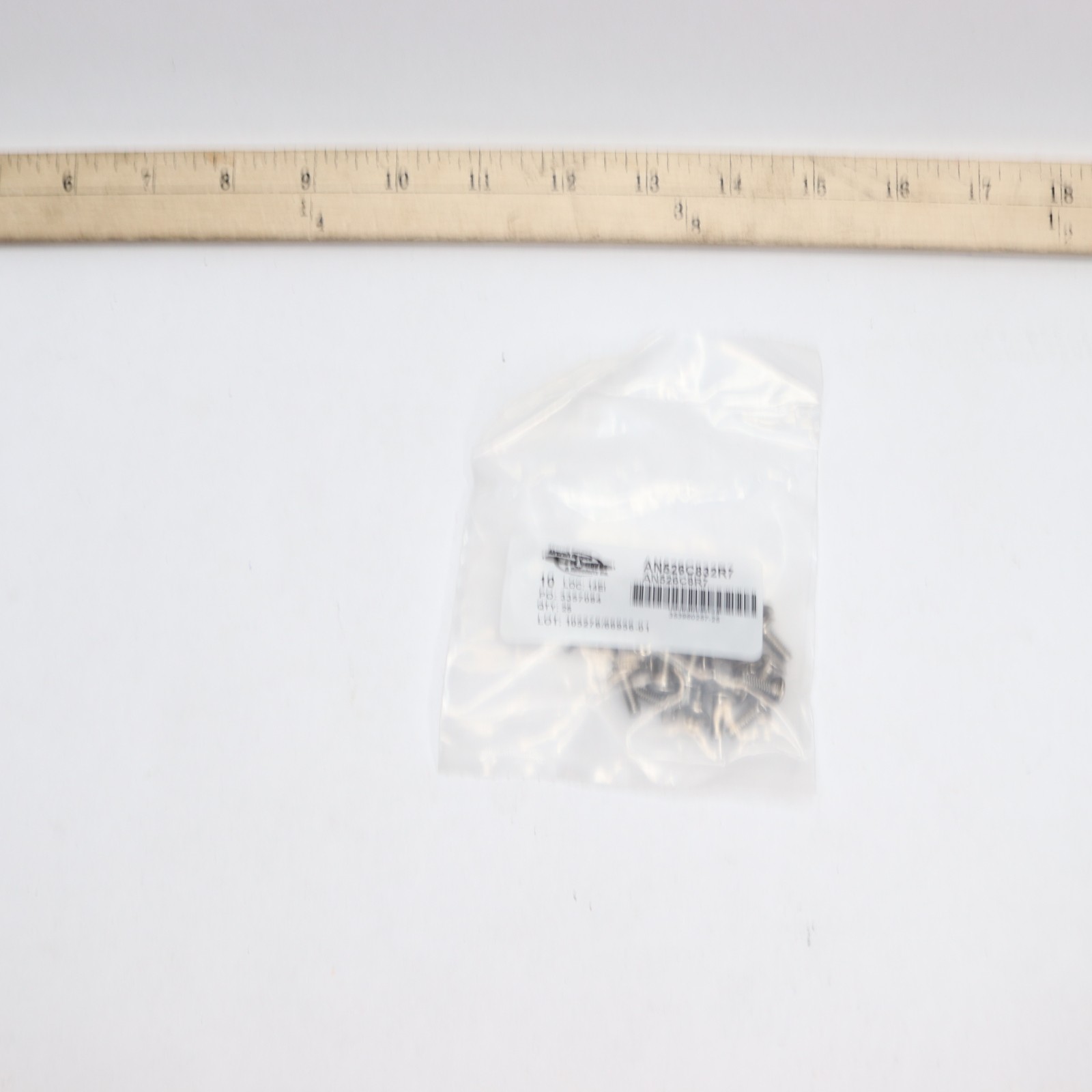 (10-Pk) Aircraft Source and Specialty Standard Machine Screw 8-32 Thread x 7/16″
