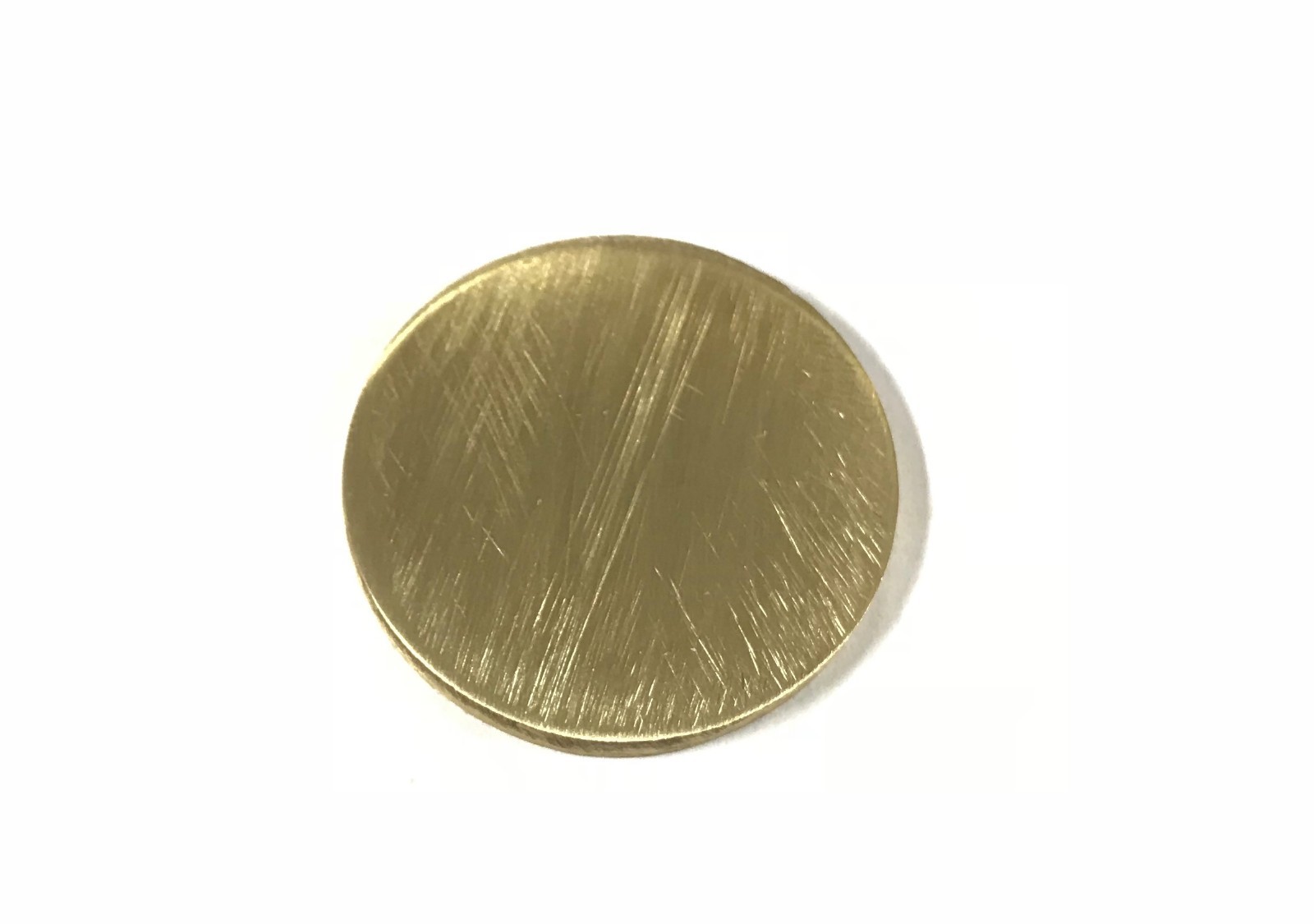 1/8″ Brass 260 Plate Round Circle Disc 8″ Diameter (.125″)