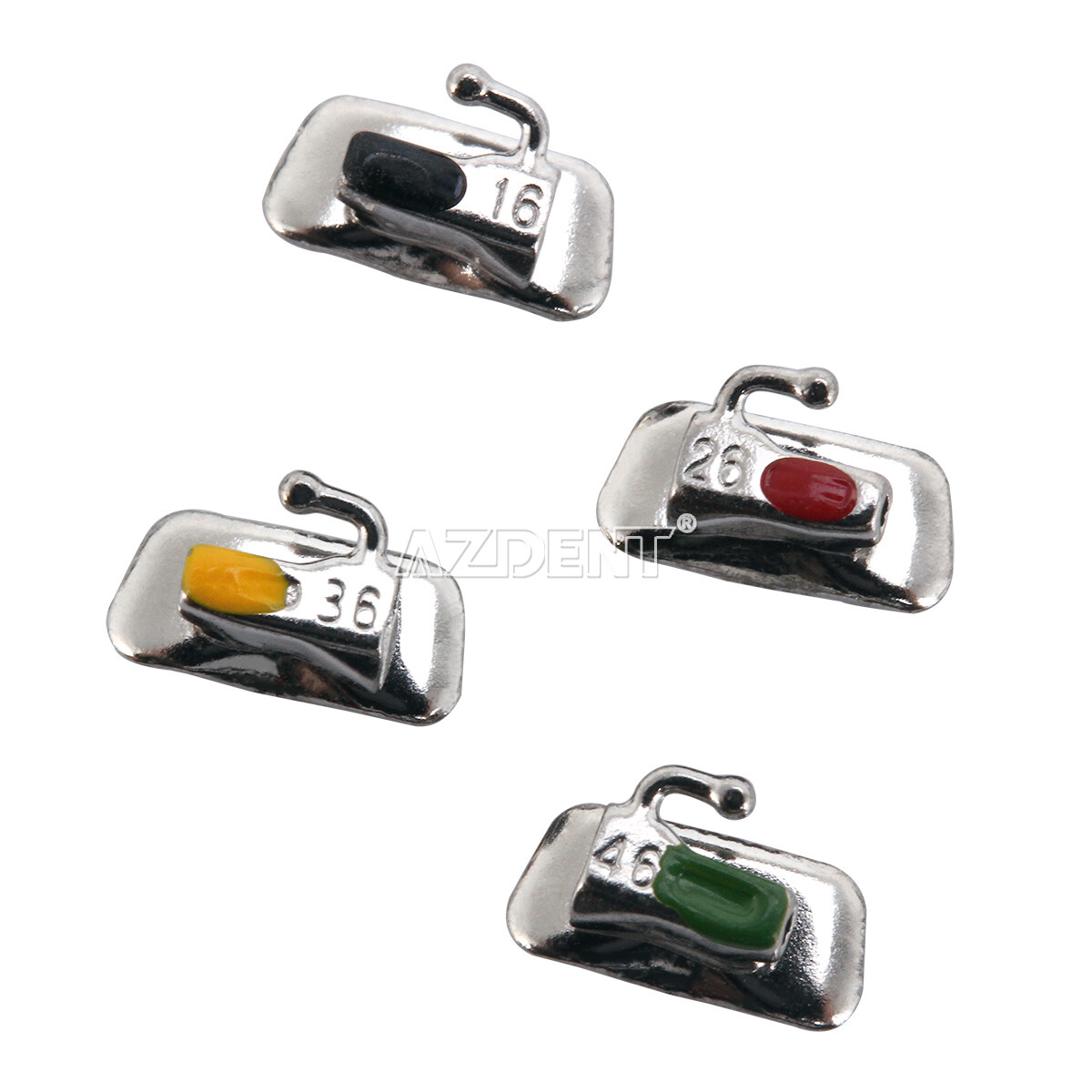 Buccal Tubes Single Orthodontic Roth.022 1st Molar Bondable Bracket Laser Dental