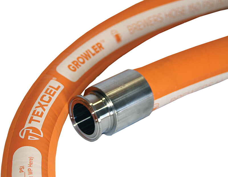 2″ Texcel GROWLER Series Brewery Hose – 10 ft – FDA Approved