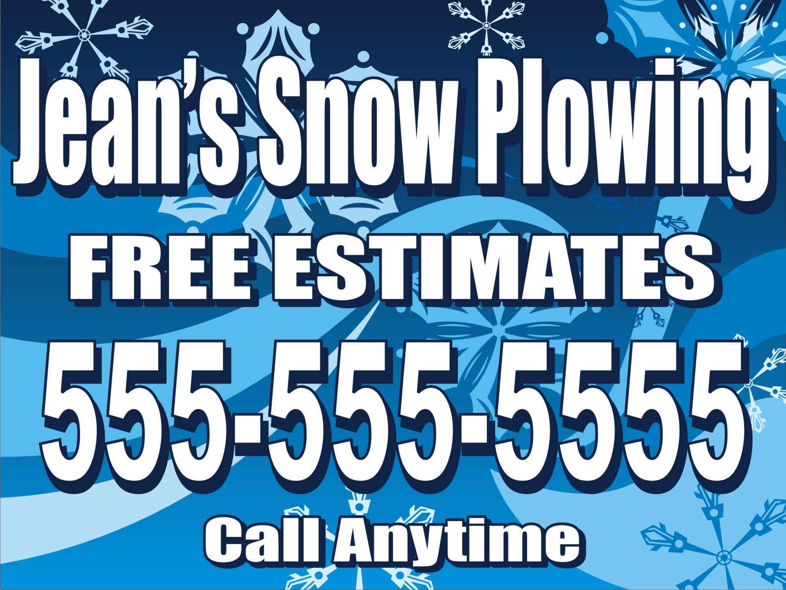 2 – 12×24 Custom Car Magnets Magnetic Auto Truck Signs – Free Design Included!