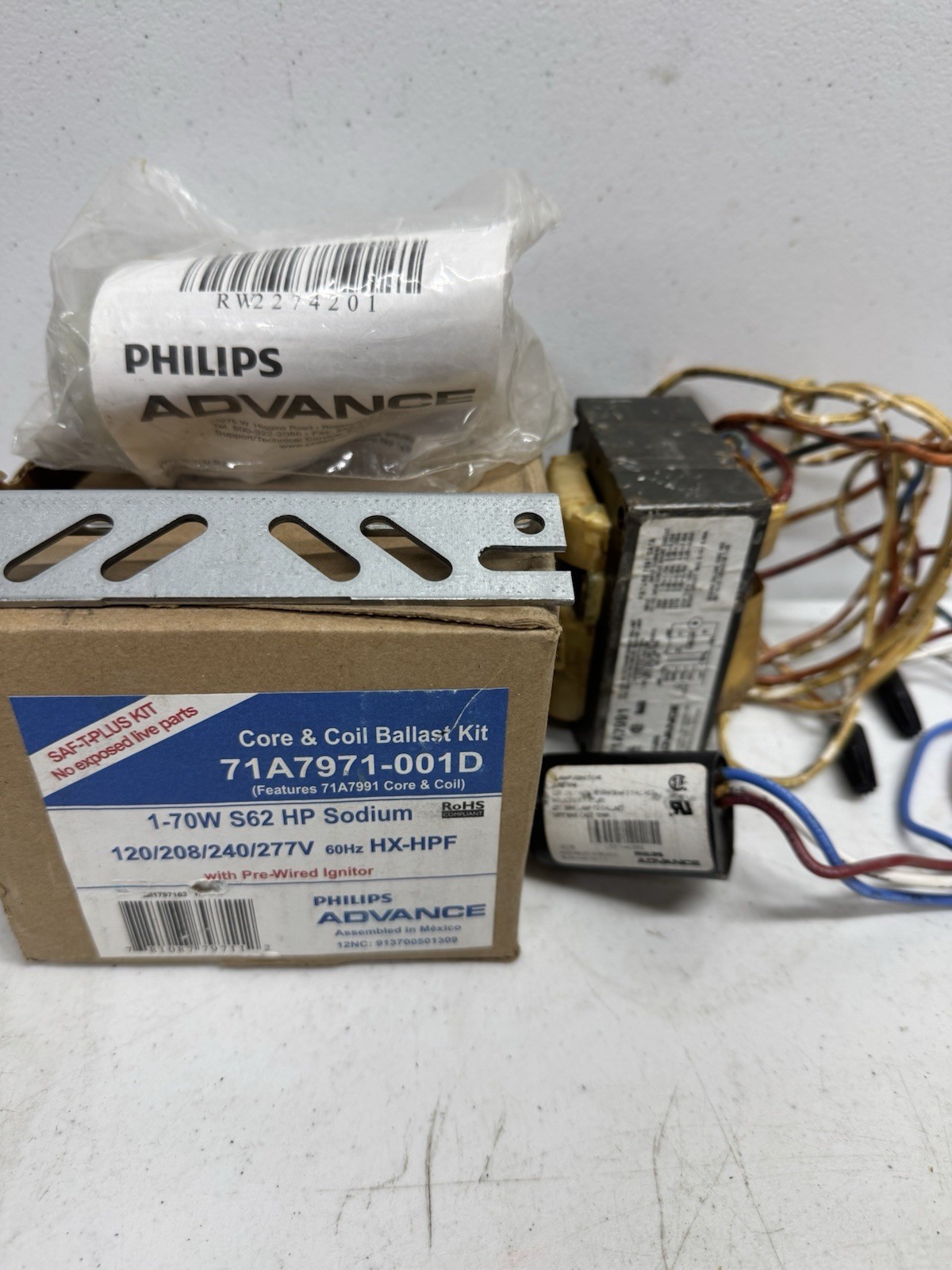 Philips Advance Core & Coil Ballast Kit 71A7971-001D 120/208/240/277V 60Hz HX-HP