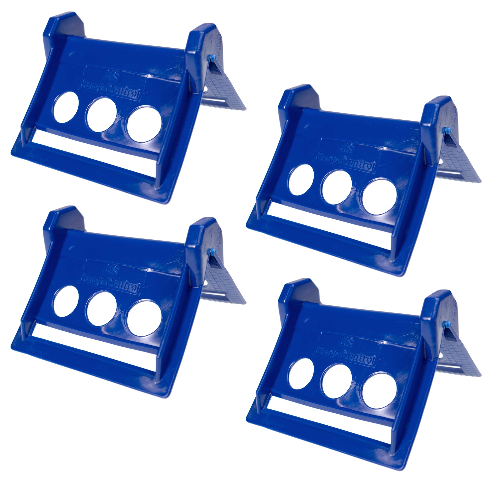USCC Blue Plastic Corner Protector – Prevent Damage and Extend Strap Life – 4PK