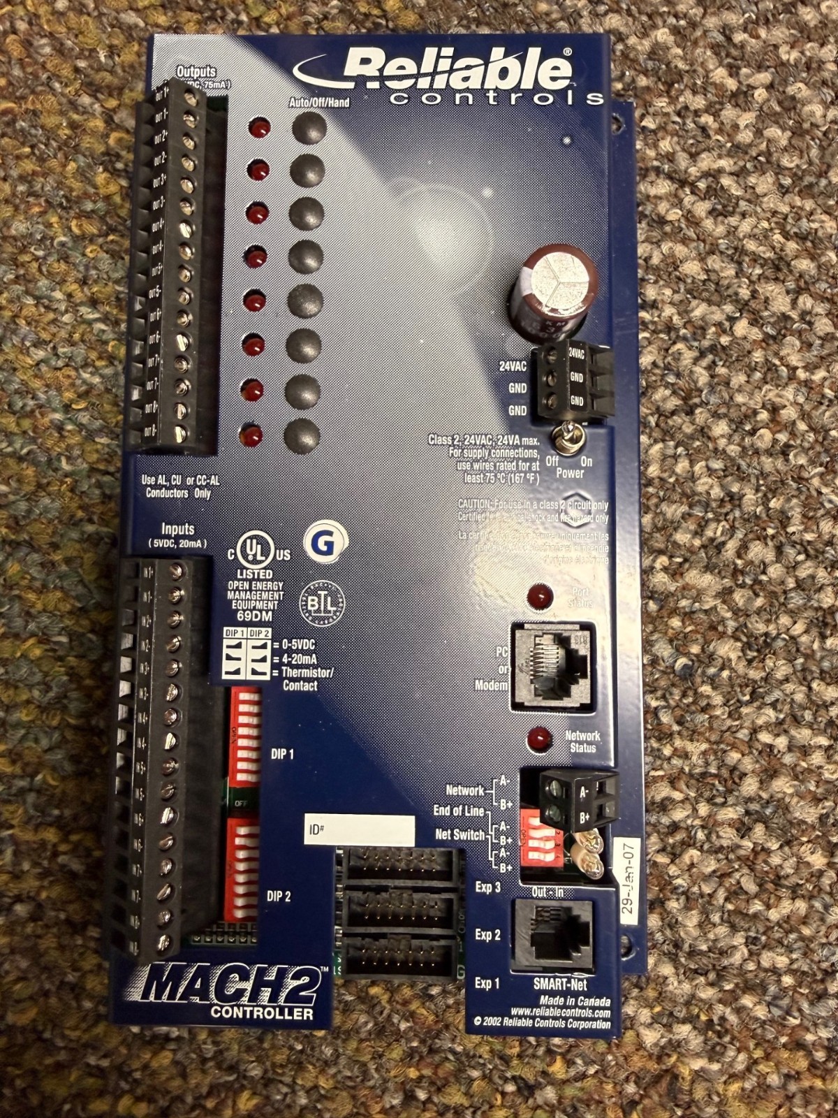 Reliable Controls MACH-Pro2 Building Controller M2G0171 Working Perfectly!