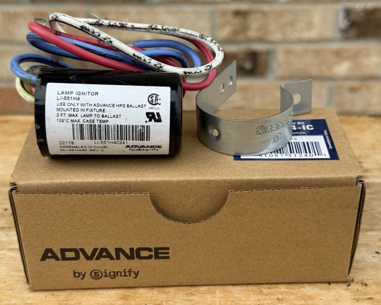 ADVANCE Replacement Ballast Ignitor LI-551H4 Fast Free Ship ◊ Di$count$ Ava