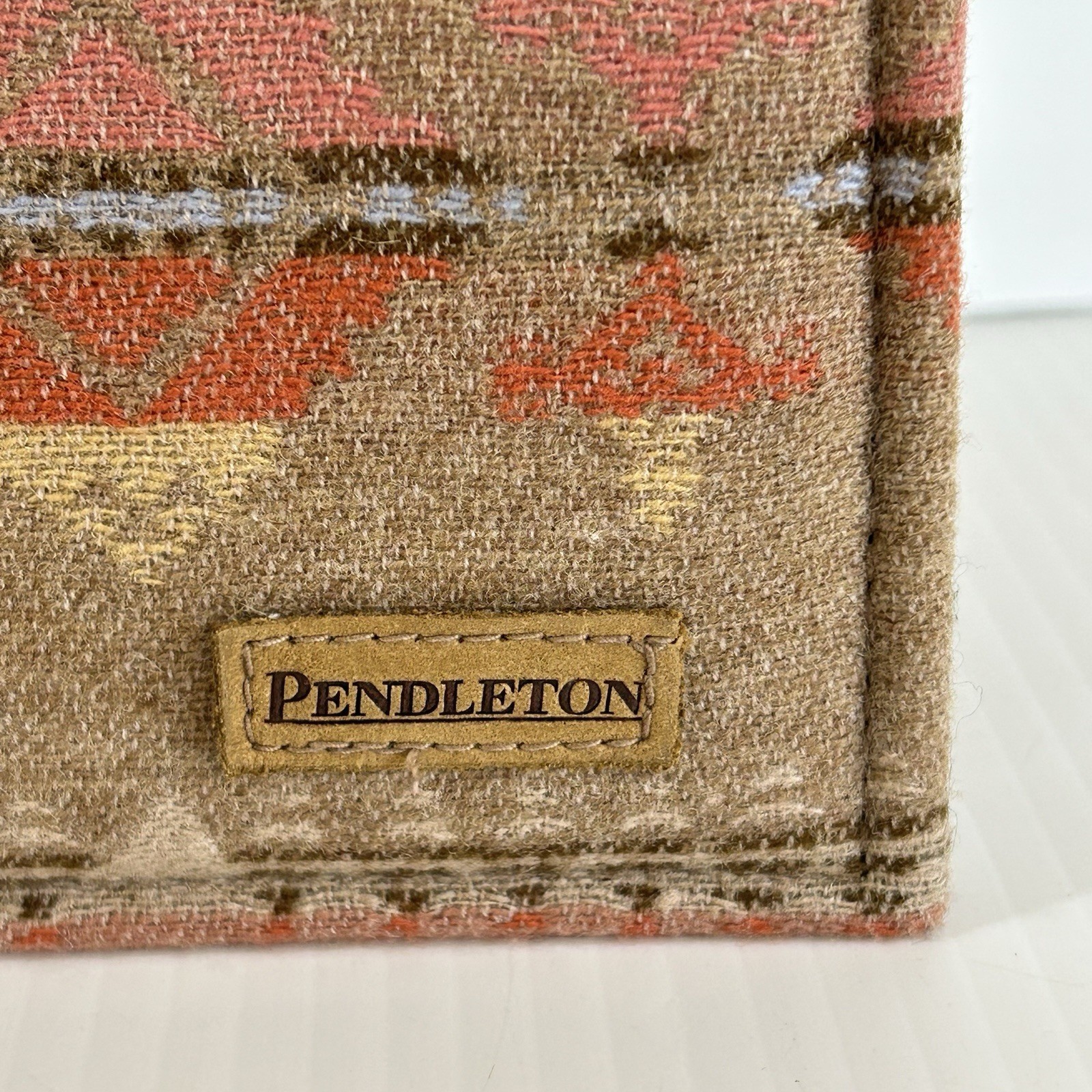 Pendleton Mills Indian Blanket Wool Recipe Organizer Binder Book Unused 9.5×8.5