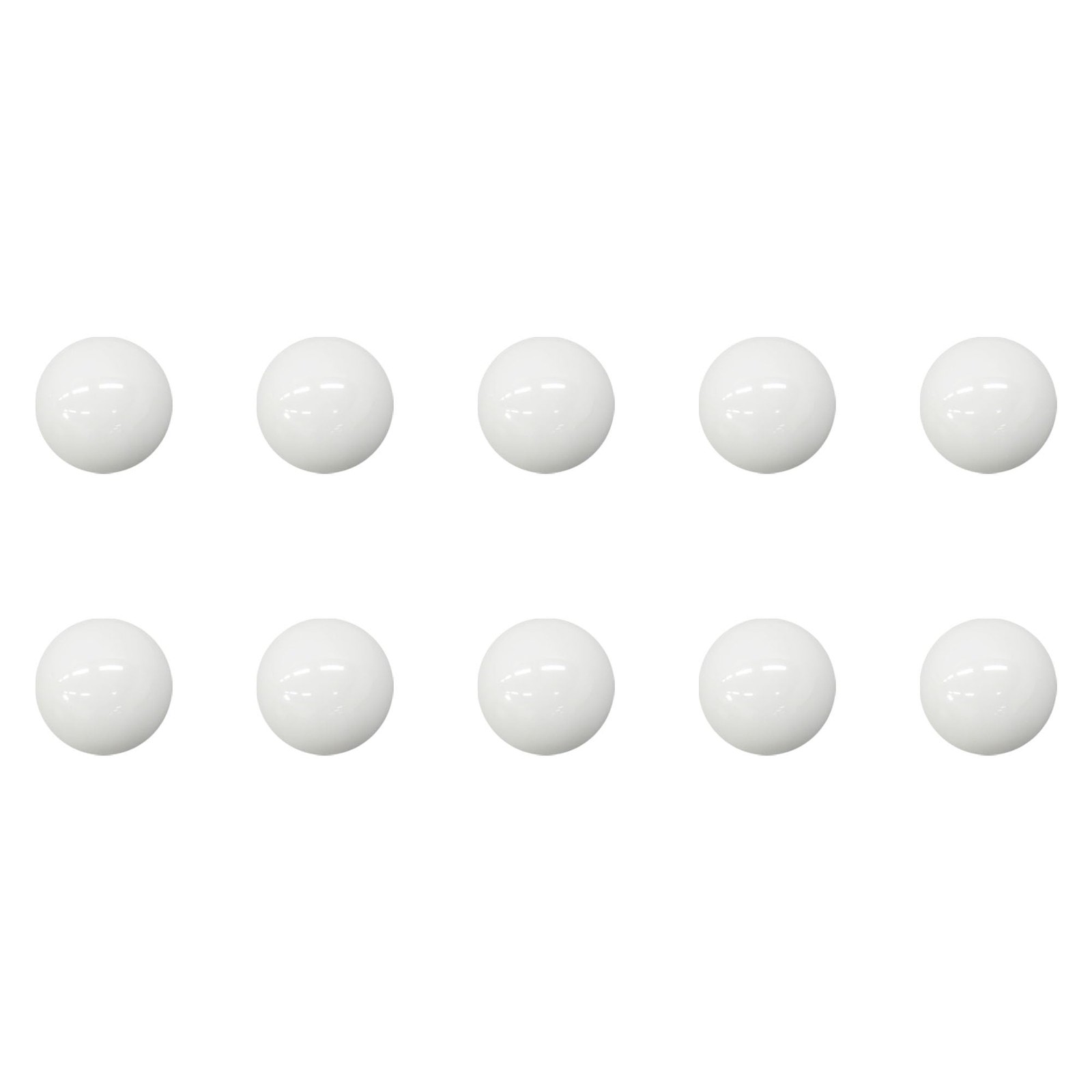 10PCS 3mm Ceramic Bearing ZrO2 Zirconium Oxide Solid G5 Precision