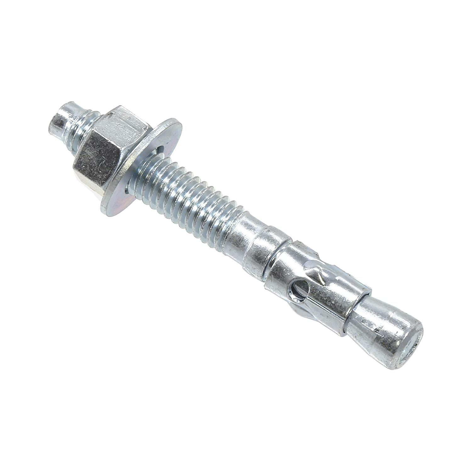 3/8″ x 3″ Wedge Anchor Bolt | Concrete Anchor Bolt | Wedge Anchor- (Pack of 10)