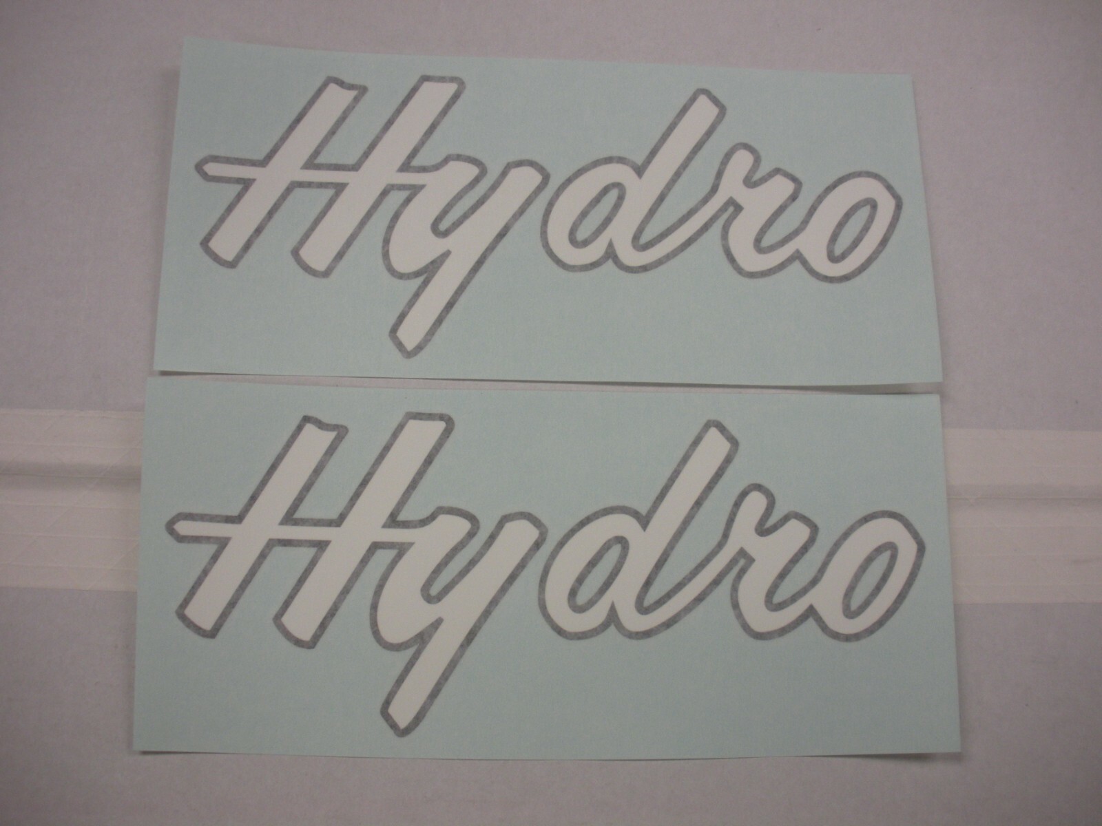 Farmall International Decal Set HYDRO White and Black Vinyl Set (2) – Vinyl