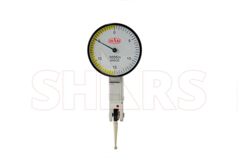 SHARS Precision .030″ Dial Test Indicator 0-15-0 0.0005 Graduation NEW !]