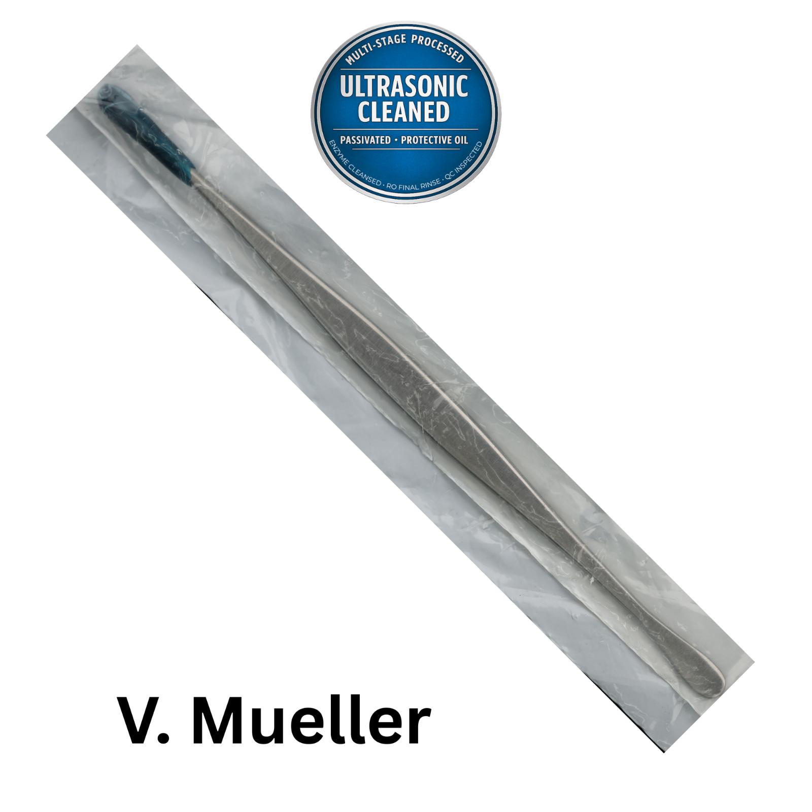 V Mueller NL1091 Penfield #2 Dissector, Double-Ended, 7-3/8″