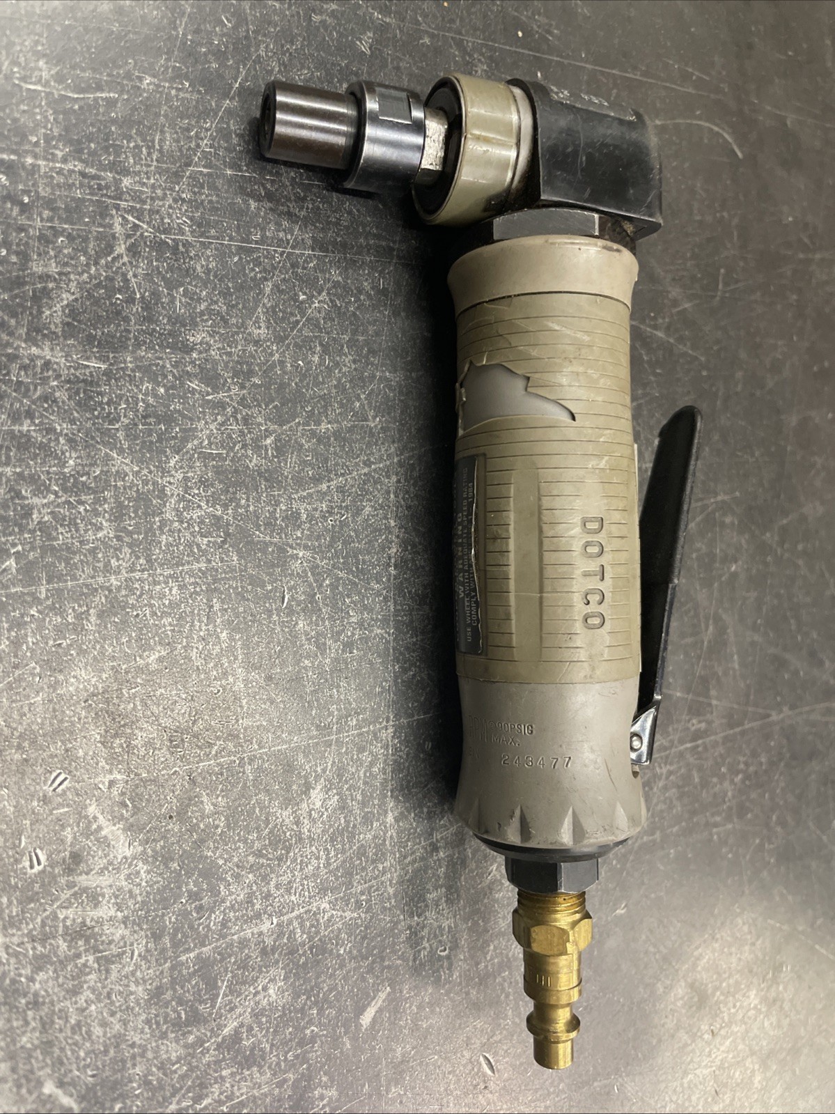 DOTCO 12L1201-36 Right Angle Die Grinder, 20,000 RPM 1/4″ Collet Made in USA