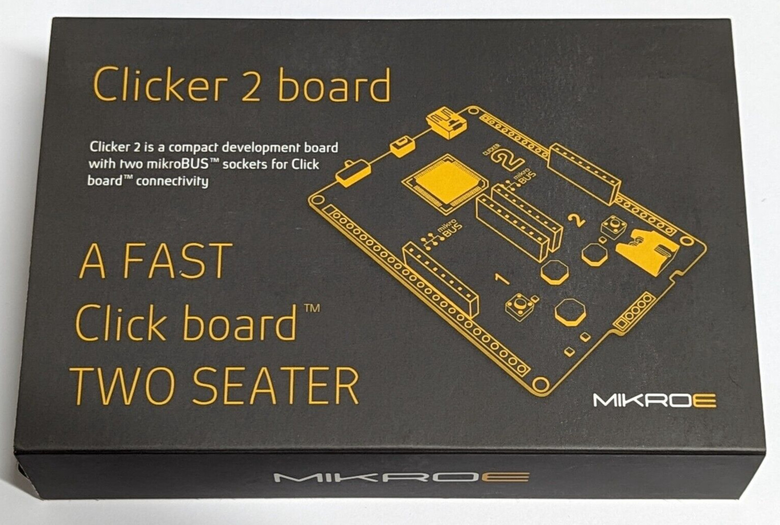 MikroElektronika Clicker 2 Seater Development Board STM32 MIKROE-1685 I2C USB