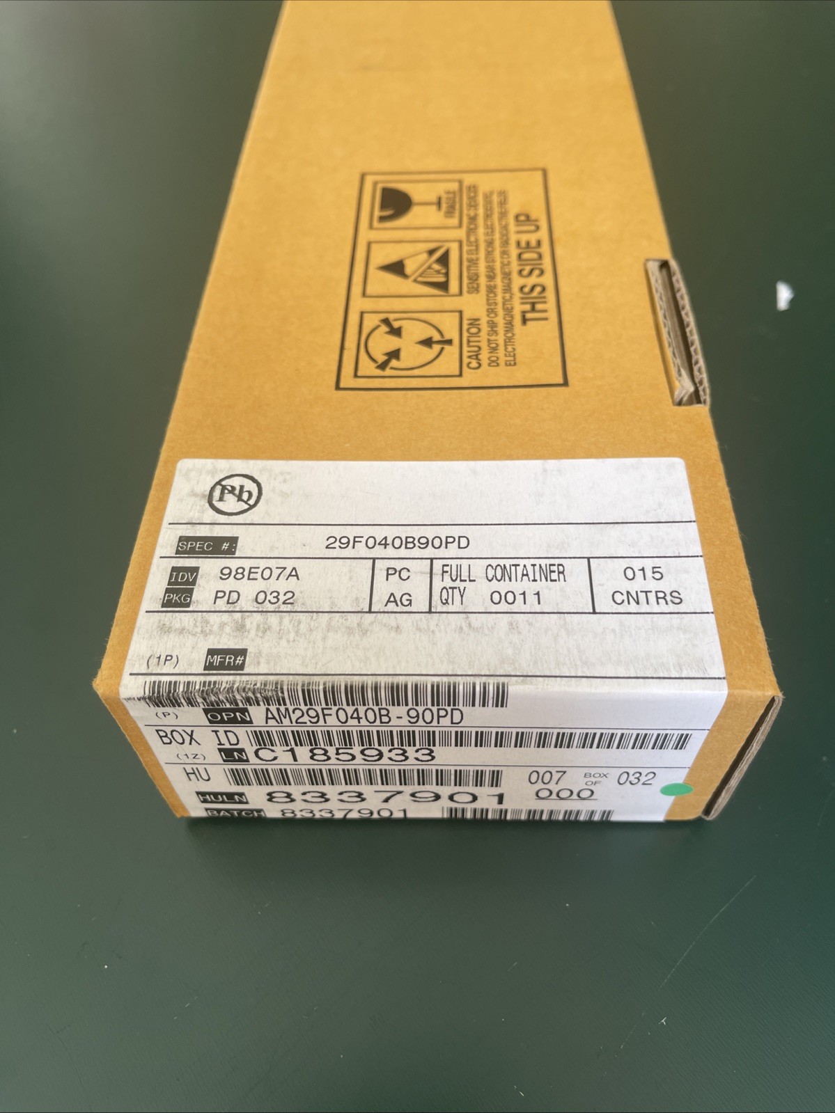 AM29F040B-90PD AMD 5V 4Mbit Flash Memory IC Dip 32 Pin