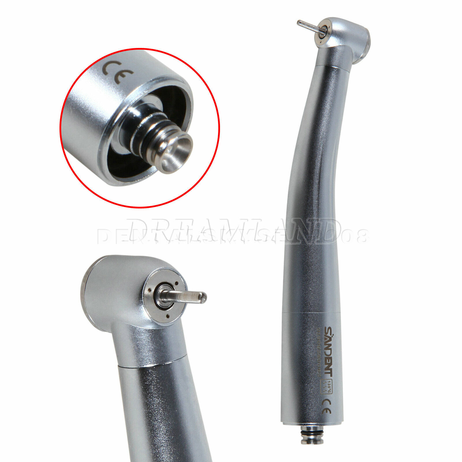 4 SANDENT Brand Dental High Speed Handpiece Triple Water Spray for NSK Coupler