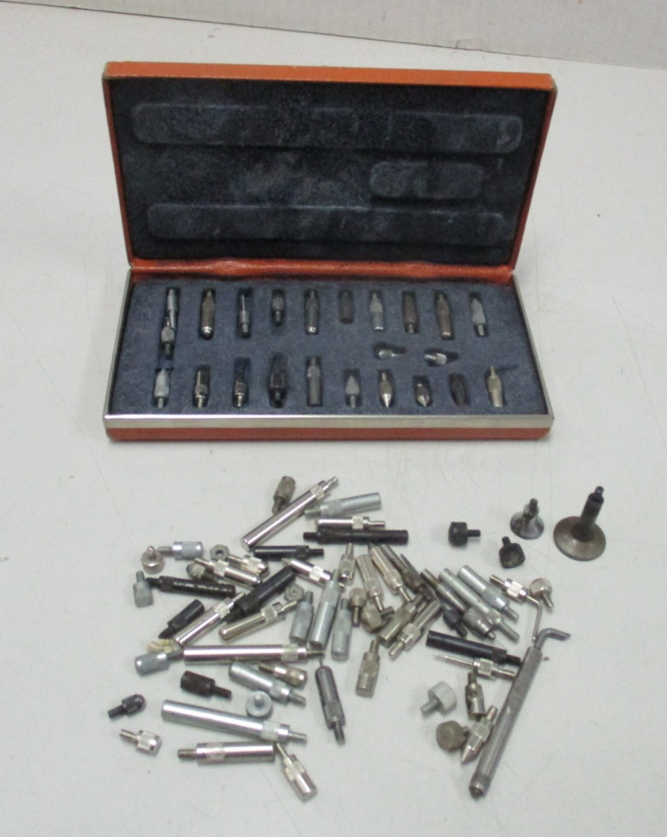 Lot of Machinists Dial Indicator points, hardware